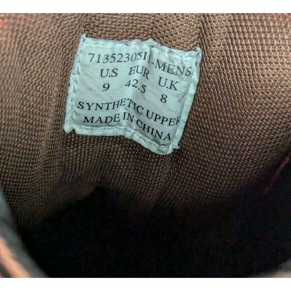 G.H. Bass Duck Boots Black/Brown Men's Size 9 - Picture 9 of 9